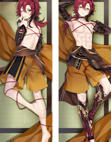 9522668 Shikanoin Heizou Dakimakura Pillow Genshin Impact