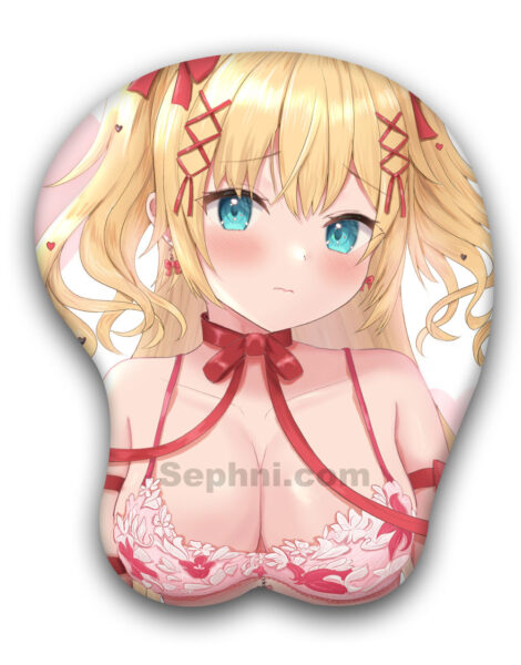 Akai Haato 3D Oppai Mouse Pad Virtual YouTuber
