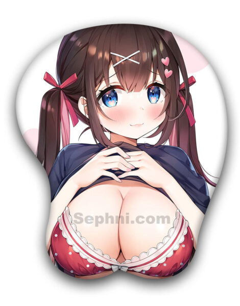 Miyawaki Sana 3D Oppai Mouse Pad