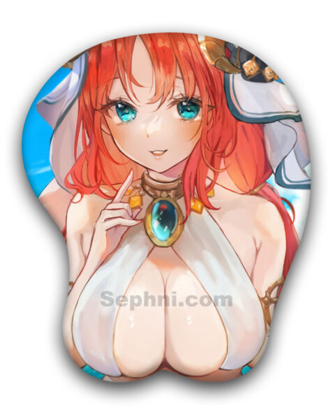 Nilou 3D Oppai Mouse Pad Genshin Impact