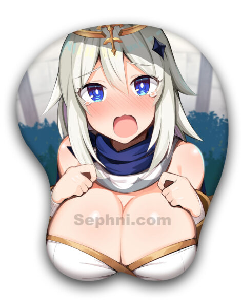 Paimon 3D Oppai Mouse Pad Genshin Impact