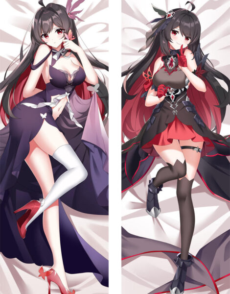 9522964 Honkai Impact 3rd Black Frost Blaze Seele Vollerei Anime Body Pillow Cover