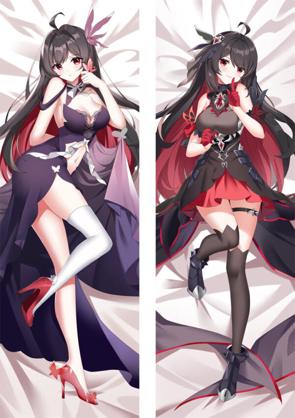 9522964 Honkai Impact 3rd Black Frost Blaze Seele Vollerei Anime Body Pillow Cover