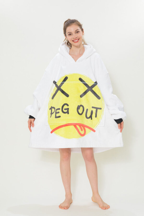 Custom Hoodie Blanket 1