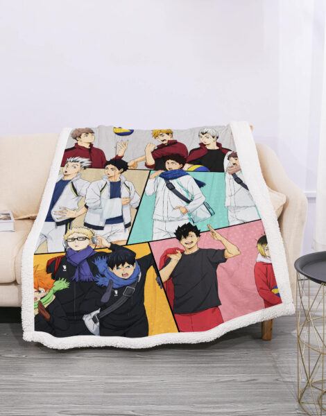 Haikyuu Fleece Blanket 1