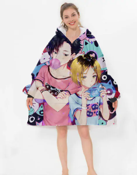 Haikyuu Hoodie Blanket 2