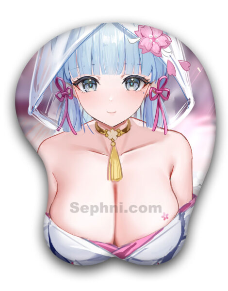 Kamisato Ayaka 3D Oppai Mouse Pad Genshin Impact