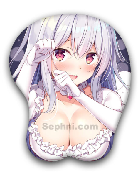 Princess Boo 3D Oppai Mouse Pad