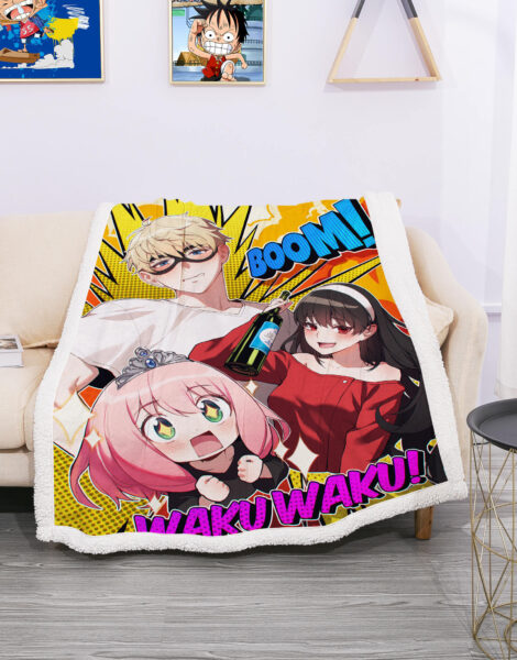 Spy x Family Fleece Blanket
