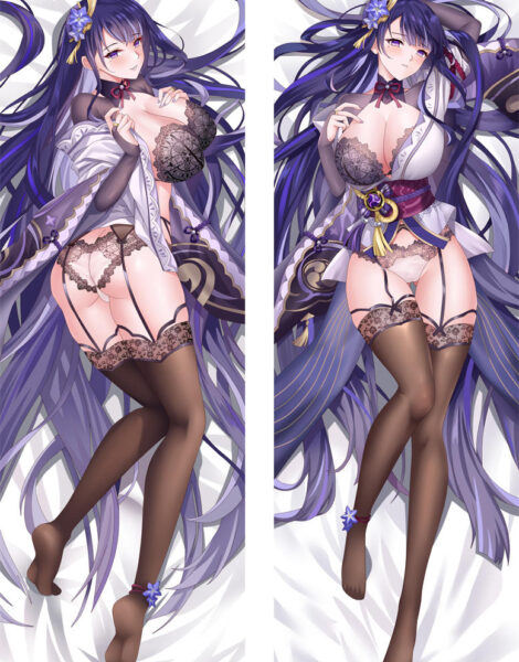 9522757 Raiden Shogun Dakimakura Pillow Genshin Impact