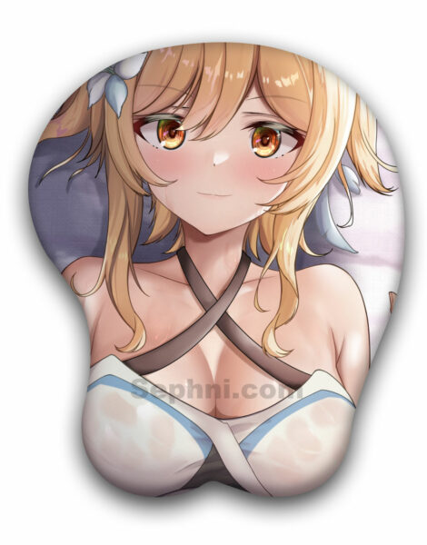 Lumine Genshin Impact 3d Mouse Pad