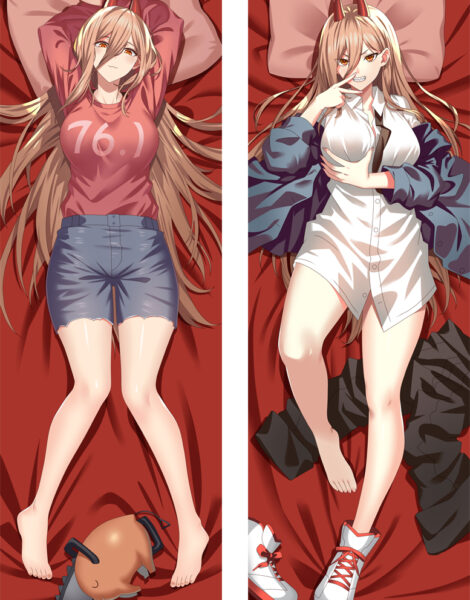 95221159 Power Chainsaw Man Dakimakura Anime Body Pillowcase Chainsaw Man