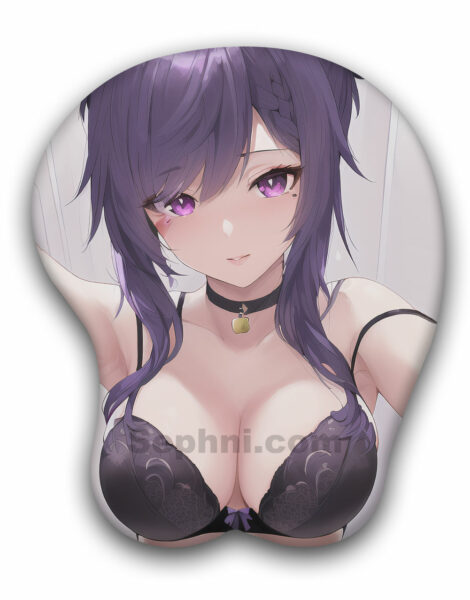 Keqing Genshin Impact 3d Mouse Pad