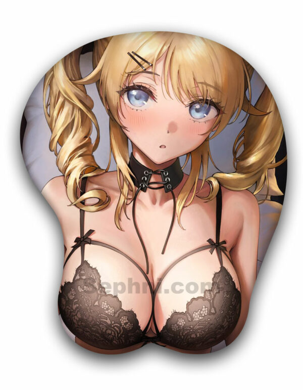 Hachimiya Meguru The Idolmaster Shiny Colors Boob Mouse Pad