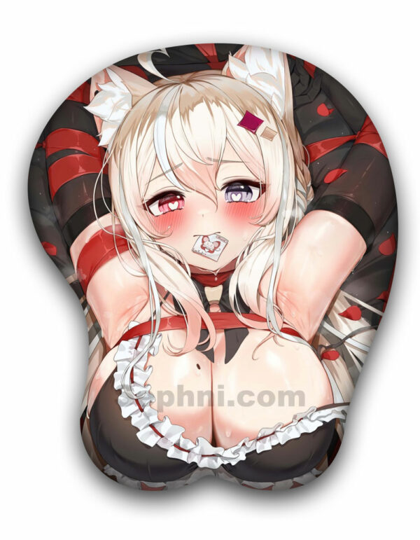 Anime Girl Boobs Mouse Pad
