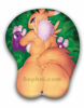 Renamon Digimon Butt Mousepad
