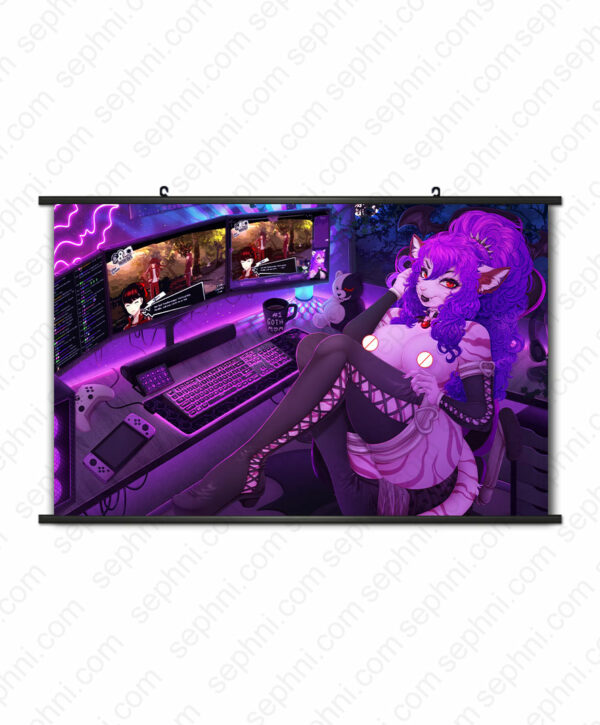 Peaceful Night NSFW Wall Scrolls