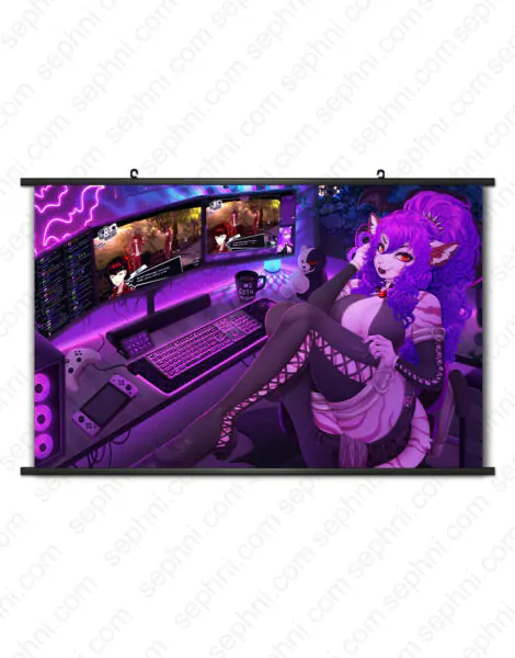 Peaceful Night Wall Scrolls