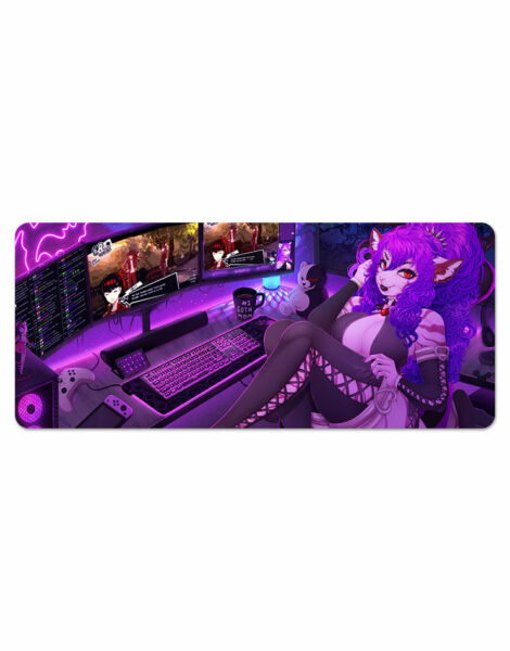 Peaceful Night Gaming Mousepad