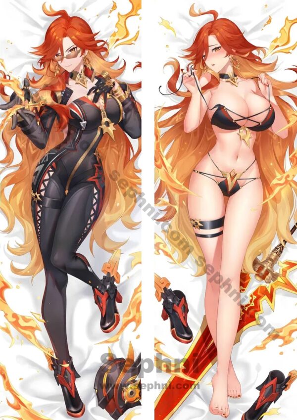 258137 Mavuika Genshin Impact Body Pillow