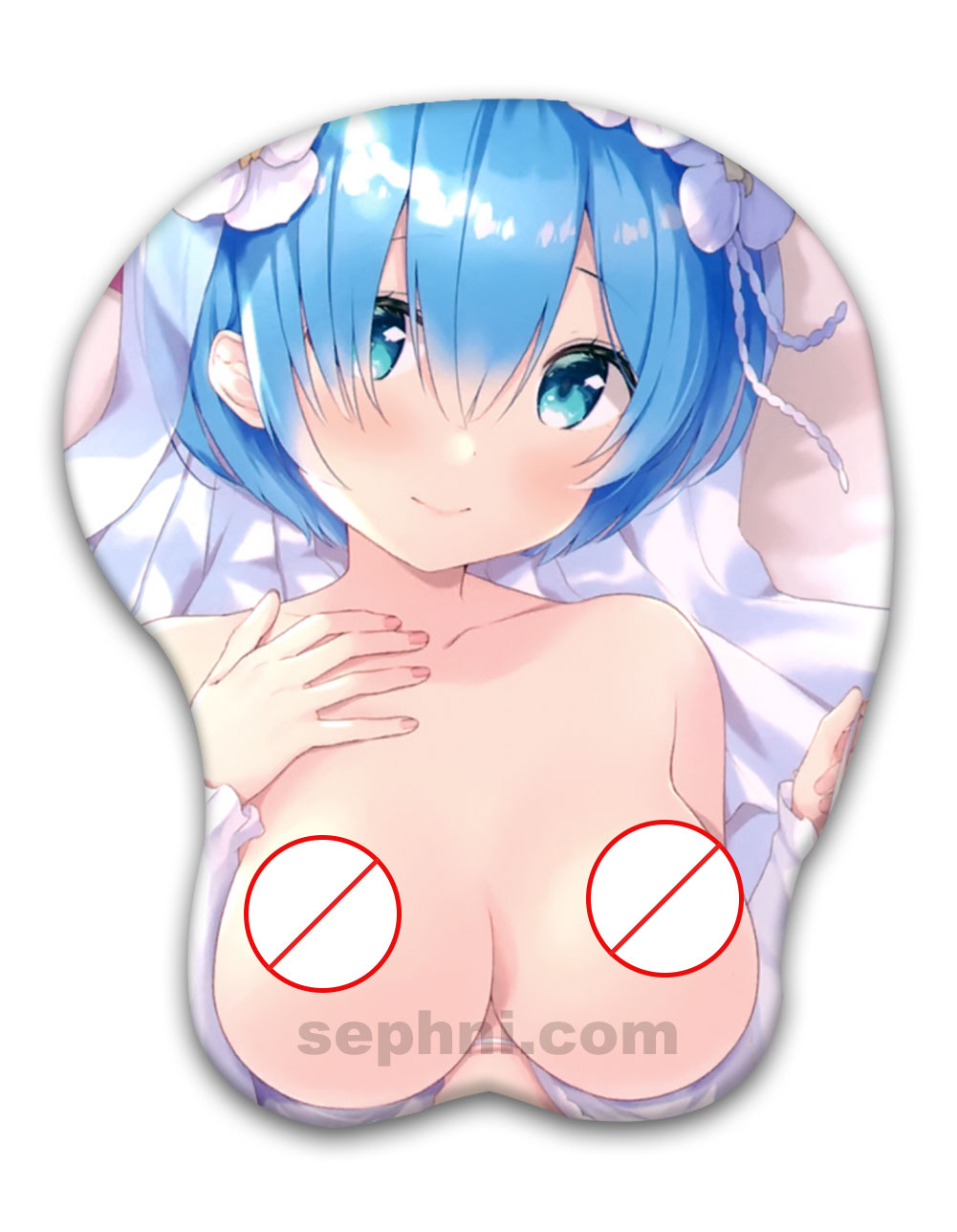 Rem 3D Mouse Pad Rem Hentai Mouse Pad Size:22cmx26cmx2.5cm Smooth 3D Oppa.....