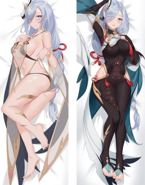 9522715 Shenhe Waifu Body Pillow Case Genshin Impact