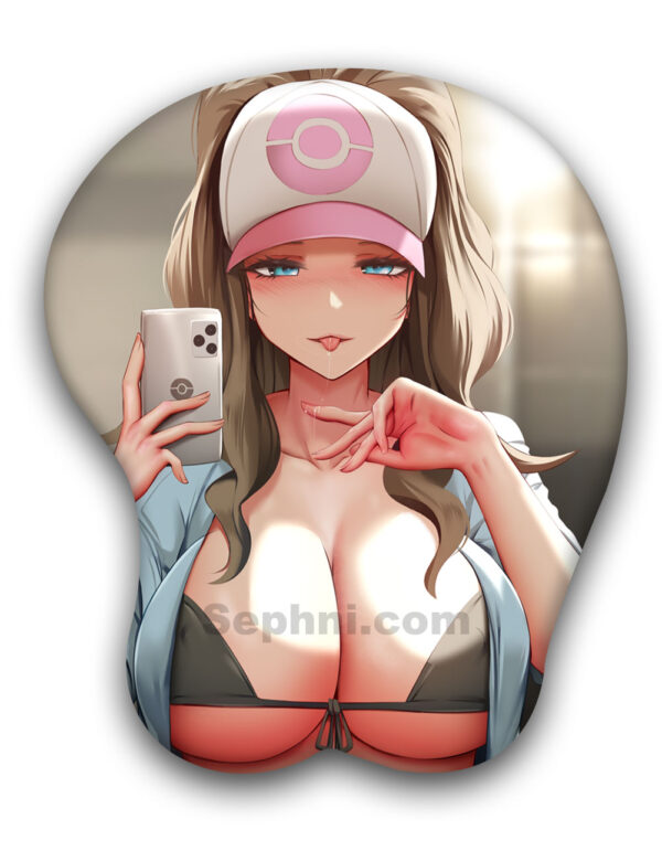 Hilda 3D Oppai Mouse Pad Pokemon