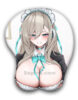Ichinose Asuna 3D Oppai Mouse Pad Blue Archive 1