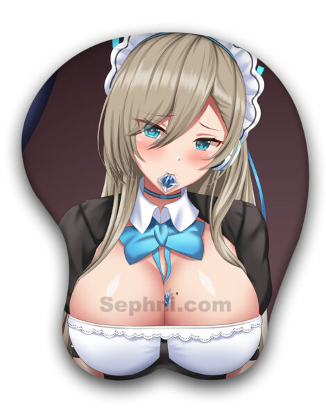 Ichinose Asuna 3D Oppai Mouse Pad Blue Archive