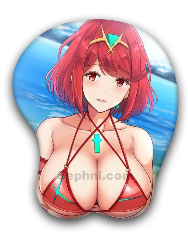 Pyra 3D Oppai Mouse Pad xenoblade 2