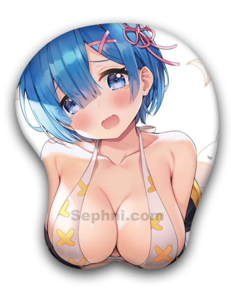 Rem 3D Oppai Mouse Pad Re Zero 1