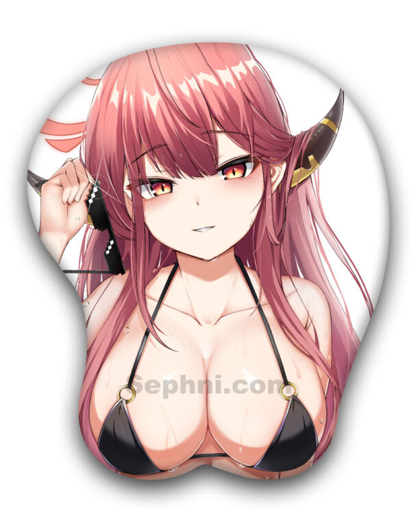 Rikuhachima Aru 3D Oppai Mouse Pad Blue Archive