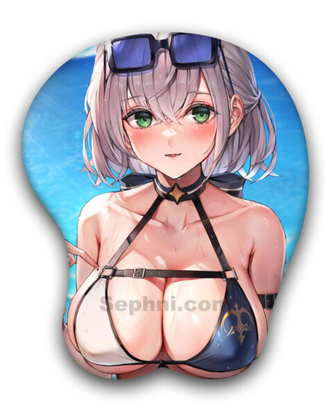 Shirogane Noel 3D Oppai Mouse Pad Virtual YouTuber 2