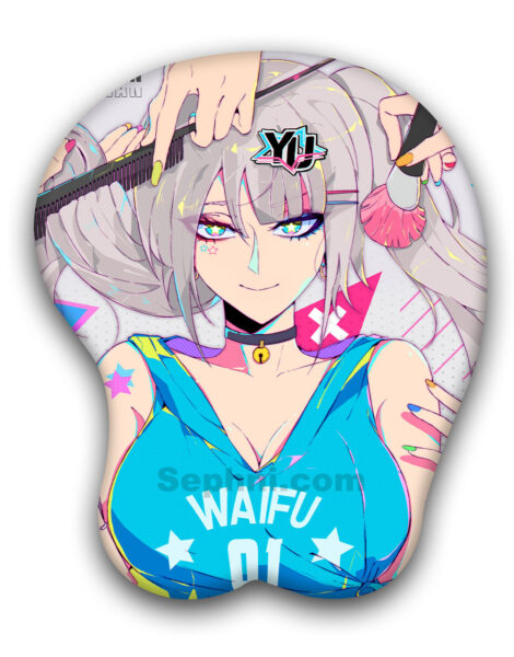 Waifu 3D Oppai Mouse Pad