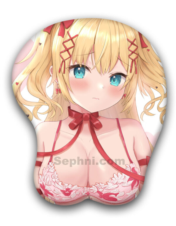 Akai Haato 3D Oppai Mouse Pad Virtual YouTuber