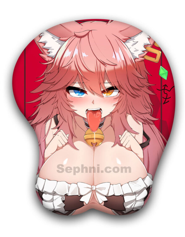 Fox Girl 3D Oppai Mouse Pad 1 1