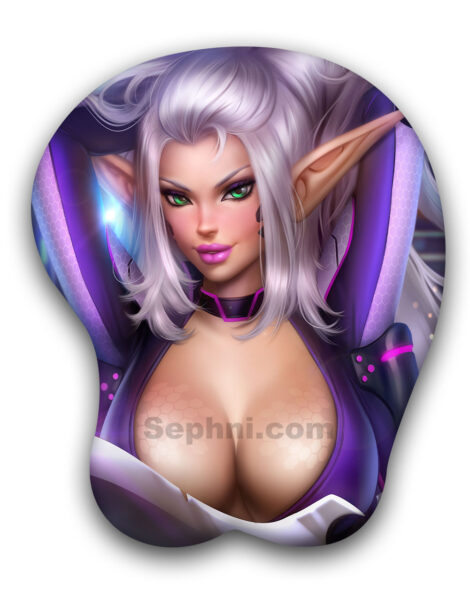 Magic Girl 3D Oppai Mouse Pad 1