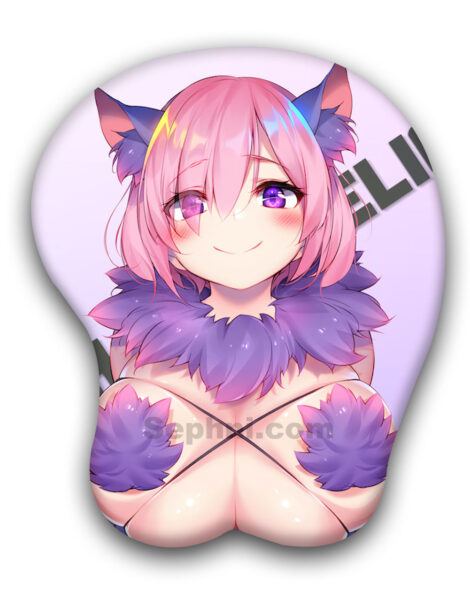 Mash Kyrielight 3D Oppai Mouse Pad Fate Grand Orde