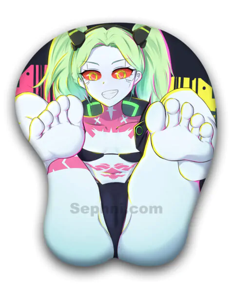 Rebecca 3D Butt Mouse Pad Cyberpunk Edgerunners 1