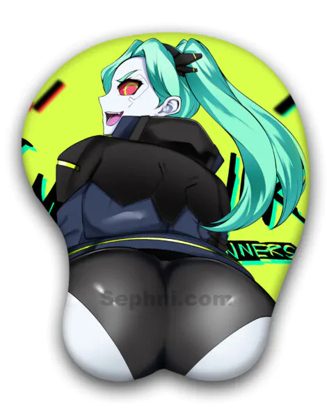 Rebecca 3D Butt Mouse Pad Cyberpunk Edgerunners