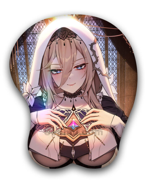 Aponia 3D Oppai Mouse Pad Honkai Impact 3rd