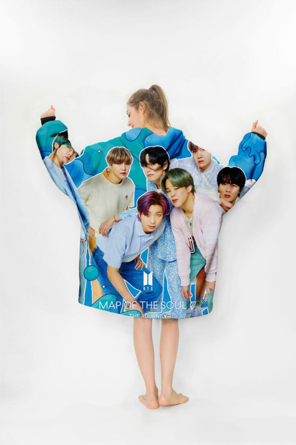 BTS Hoodie Blanket 1