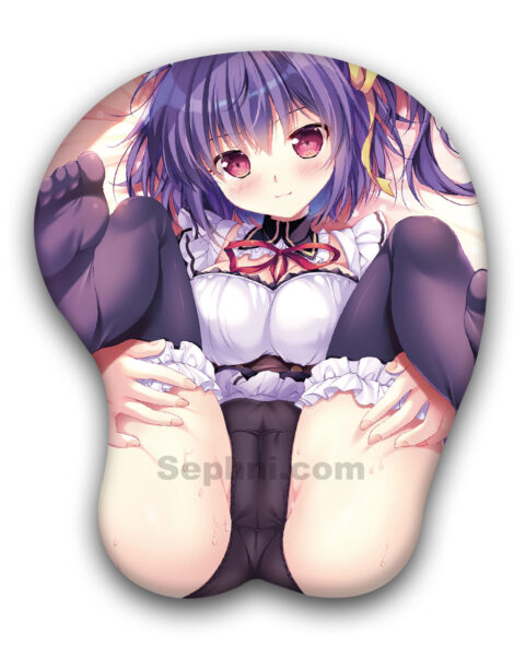 Black Lemon Chan 3D Butt Mouse Pad