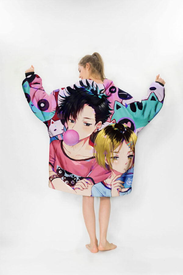 Haikyuu Hoodie Blanket 1