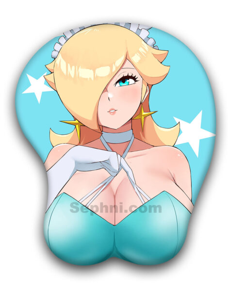 Rosalina 3D Oppai Mouse Pad Super Mario