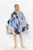 Virtual Youtuber amatsuka Uto Aoi Nabi Hoodie Blanket 1