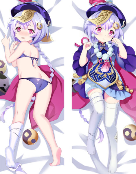 9521345 Qiqi Anime Waifu Body Pillow Genshin Impact 2