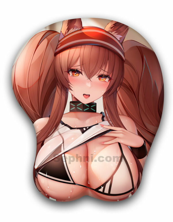 Angelina Arknights Oppai Mousepad