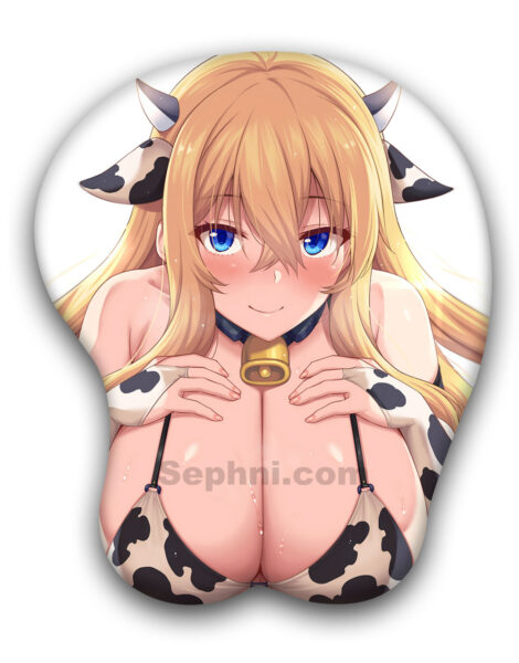 Beat Angel Escalayer 3D Oppai Mousepad