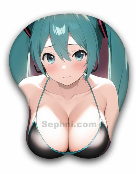 Hatsune Miku Oppai Mousepad